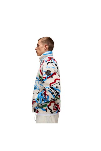 Napapijri P0A88Tcfze1-R T-Fıemme Men's Jacket Cream
