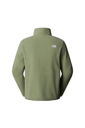 THE NORTH FACE F0A8D0Qbo91-R m Glacier Fleece 1-4 Zip Jacket Men's Sweatshirt Khaki