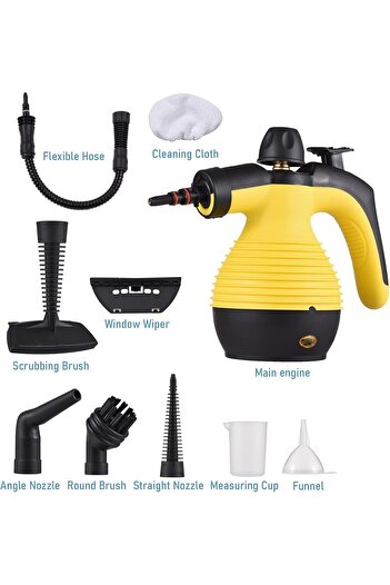 Denx Portable Handheld Steam Cleaner 1000W Multifunctional High Temperature Pressurized Steam Cleaning Ma