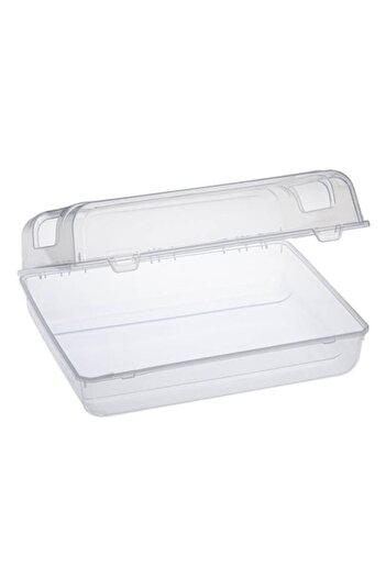 SHOPIENS Shoe Storage Box Shopiens® Transparent Plastic, 35.7x29x13.3 cm