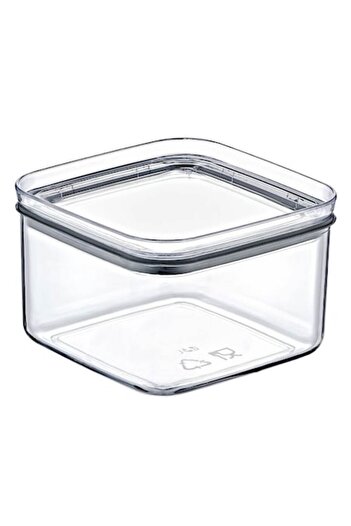 SHOPIENS Food Storage Container Shopiens®, Transparent Plastic, Stackable, 500 ml