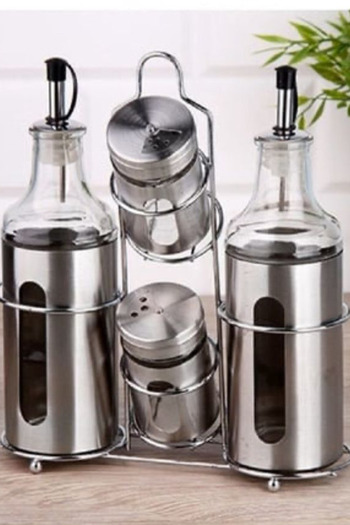 Generic Metal spice box set