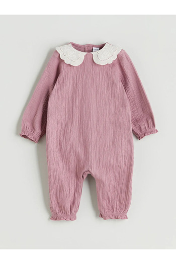 LC Waikiki Baby Collar Baby Girl Jumpsuit