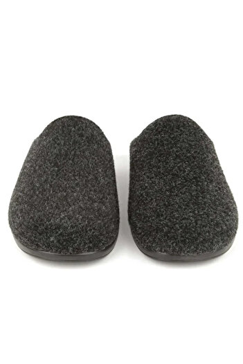 Muya Arven Felt Upper Smoked Color Winter House Slippers