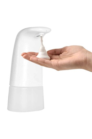 SHOPIENS Liquid Soap Dispenser Shopiens®, White Color with Motion Sensor and USB, 250 ml