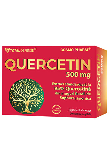 Cosmo Pharm QUERCETIN 500 mg, Powerful , Antioxidant