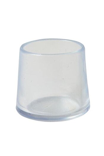 SHOPIENS Set of 4 Shopiens® chair leg protectors, PVC, lid type, transparent, Ø 16 mm