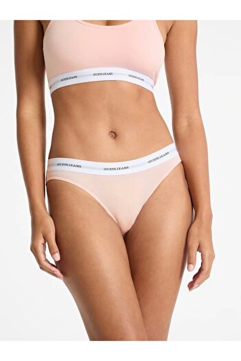 Guess Gj Brief Women's Pink Modal Blend Brief Panties W4Bz30Kbbu1-G6R4