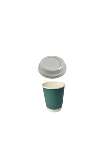 consumer Pack of 300 strong double cups with white lid