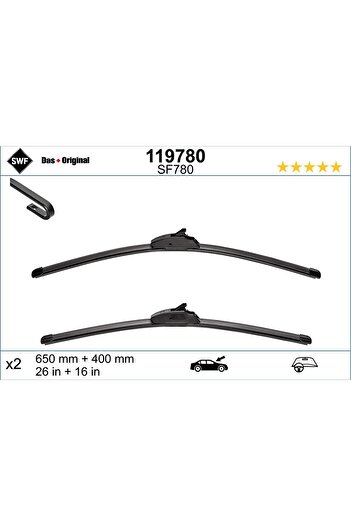 SWF Wiper Blade 119780