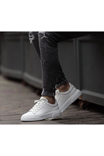 Thebomb Men's Genuine Leather Color Sneaker Shoes