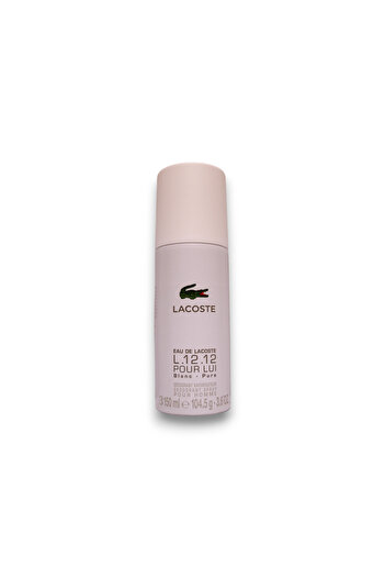 Lacoste , Eau de L.12.12 Blanc, Deodorant Spray, For Men, 150 ml