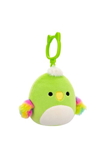 Squishmallows Parrot Wolfe 9cm with Clip Cp00483
