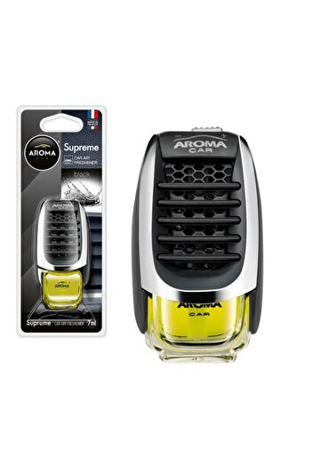 MTM Car Air Freshener Aroma Car Supreme Slim, 8 ml, Black Perfume