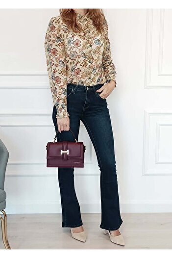 Flora&Co Paris Elegant burgundy bag B-F3680 14