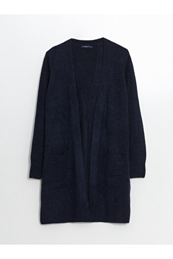 LC Waikiki Lcwaikiki Women's Shawl Collar Knitwear Cardigan