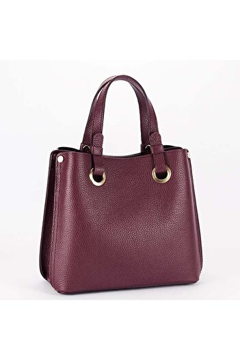 SOFILINE Medium burgundy genuine leather bag B-8916 129