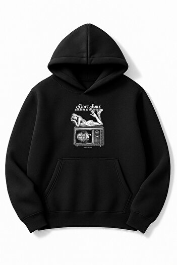Altair Tr Black Oversize Unisex Sabrina Carpenter Printed Sweatshirt