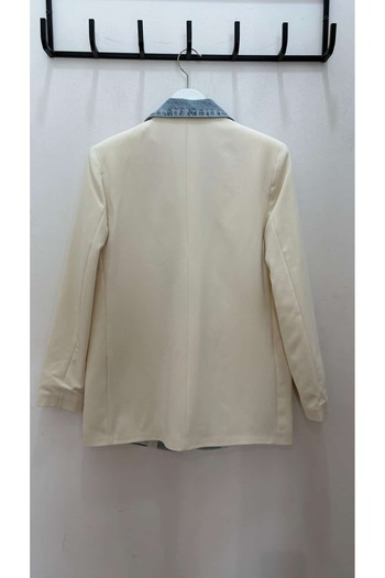 ebruakkolboutique Jean Detaylı Tasarım Blazer