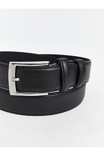 LC Waikiki Sparkling Selections from Shining Store |   Leather Look Men's Belt