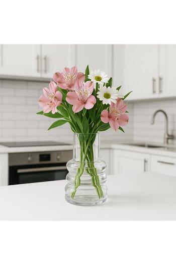 Noah Exclusive Bogumlu Glass Vase 1000 ml -Borosilicate