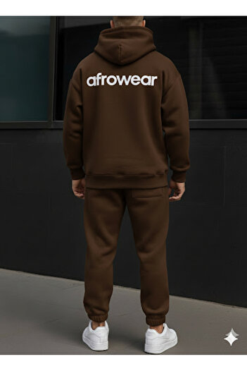 AFROGİYİM Afrowear Printed Unisex Tracksuit Set