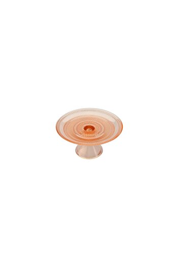 Porland Lina Orange Footed Plate Set of 2 17 cm