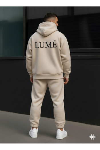 AFROGİYİM Lume Printed Unisex Tracksuit Set
