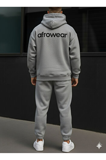AFROGİYİM Afrowear Printed Unisex Tracksuit Set