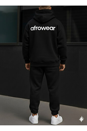 AFROGİYİM Afrowear Printed Unisex Tracksuit Set