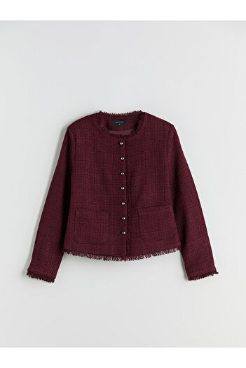 LC Waikiki Lcwaikiki Women's Crew Neck Jacket