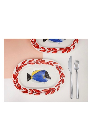 Porland Coralline 2-Piece Kayak Plate 24cm