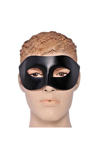 OEM Black Disguise Mask for Men Polyresin