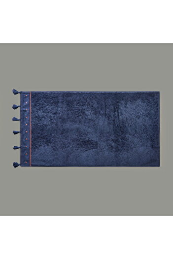 MATMEL Soft Piene Face Towel - Navy Blue / Tile - 50X90 cm