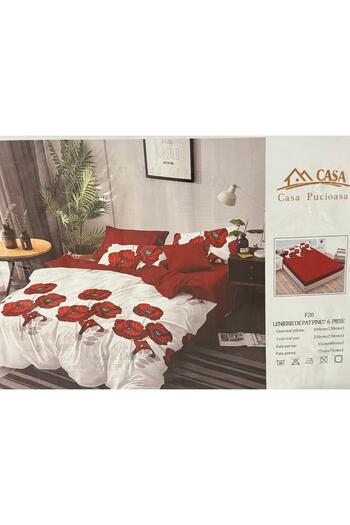 Casa Pucioasa Finet Bed Linen, 6 Piece Set