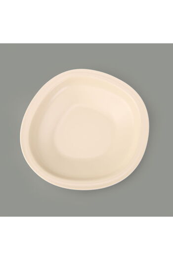 ASPARTAM Kitchen Bloom Deep Dinner Plate - Cream - 23 cm