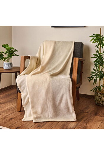 ASPARTAM Soft Wellsoft Tv Blanket - Cream - 120X160 cm
