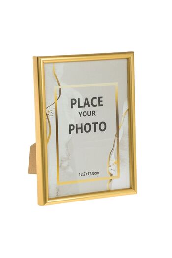 SHOPIENS Decorative Gold Photo Frame Shopiens®, 13 x 18 cm