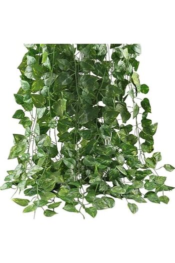Generic Mumoo Bear Artificial Ivy Leaf Plants Vine, 12 Strands 87 Feet Artificial Garlands Fake Foliage Flow