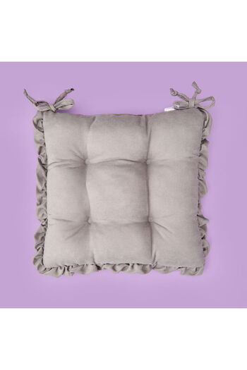 ASPARTAM Soft Nora Chair Cushion - Gray - 40X40 cm