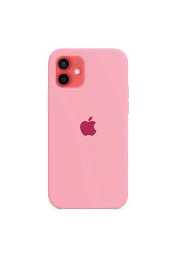 Apple Silicone Case for iPhone 12, Sweet Pink