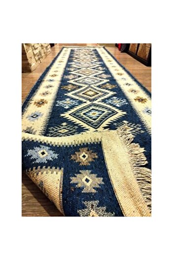 OMS Traditional Blue Rug 60x150 cm