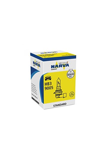Narva Headlight bulb 48005, model HB3, 12V, 60W, P20D socket
