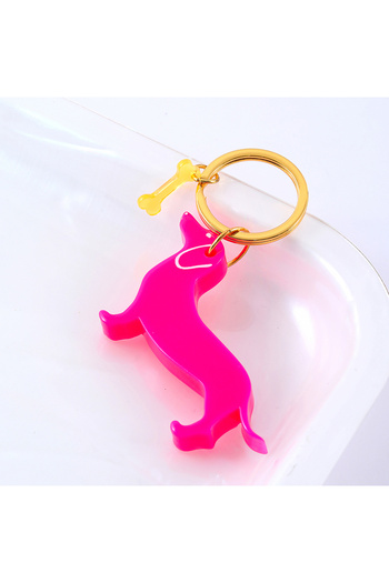 Choice F003 1PC Personalized Black Dog Keychain