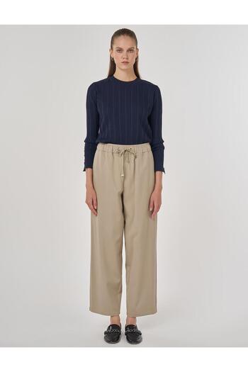Kayra Relaxed Cut Trousers Stone