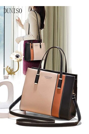 fun zone DUNISO Women's Fashion Handbag Faux Leather Crossbody Bag For Women Large Capacity Tote Bags