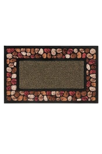 Blusmart Entrance Mat, Rubber + Textile, 45x75 cm