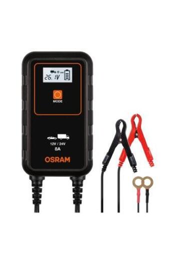 Osram OEBCS908 Car Battery Charger, Compatible with 12V and 24V