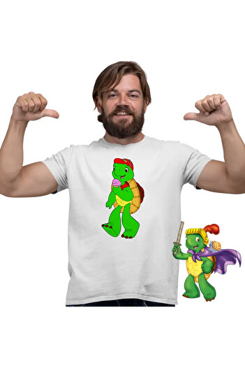 OEM Men's T-Shirt Franklin Turtle Ice Cream