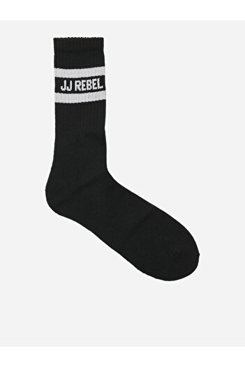 REBEL By Styli Pack of 5 - Men Logo Ankle Tennis Socks